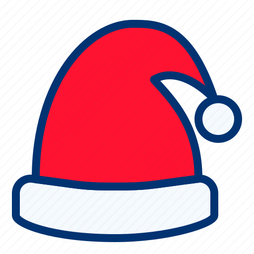 Christmas, hat, santa icon