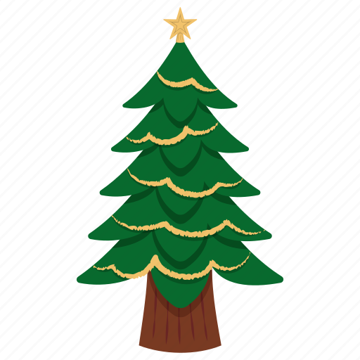 Xmas, tree, decoration, nature, ornament, plant, forest icon - Download on Iconfinder