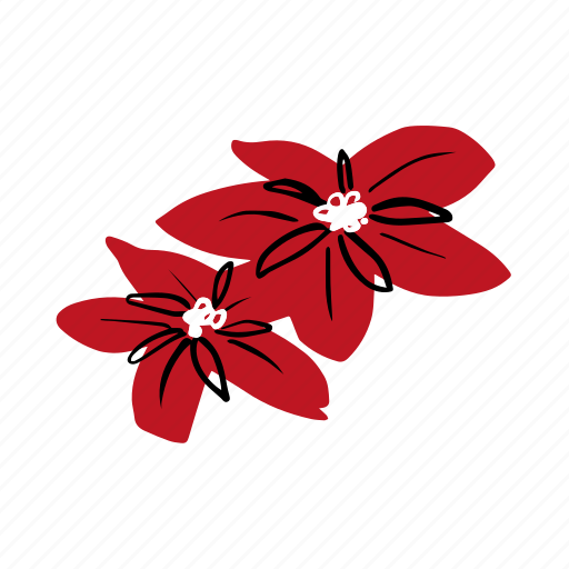 Christmas flowers, winter icon - Download on Iconfinder