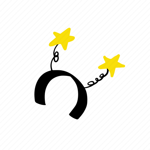 Hairband, odd, party, stars icon - Download on Iconfinder