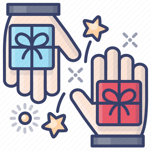 Exchange, gifts, holiday, presents icon - Download on Iconfinder