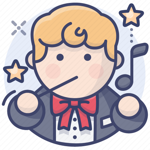 Concert, conductor, new, year icon - Download on Iconfinder
