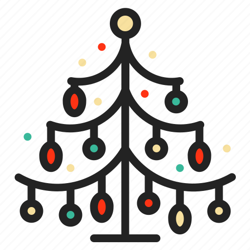 Christmas, decoration, illumination, lights, xmas icon - Download on Iconfinder