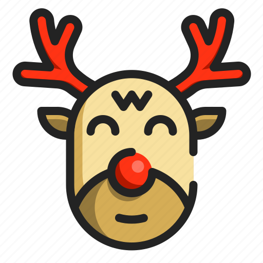 Animal, christmas, deer, mammal, reindeer, winter, xmas icon - Download on Iconfinder