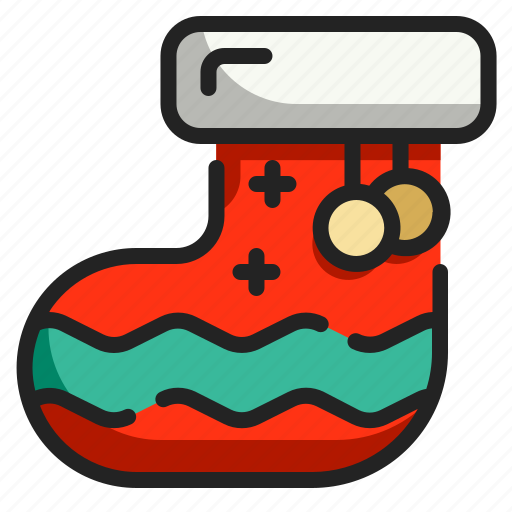 Christmas, clothes, clothing, fashion, garment, sock icon - Download on Iconfinder