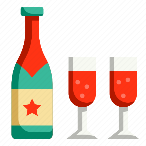 Alcohol, bottle, celebration, champagne, drinks, party, restaurant icon - Download on Iconfinder