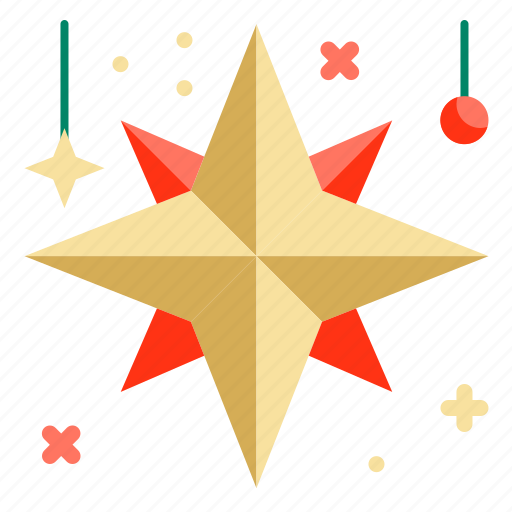 Adornment, christmas, decoration, star, xmasg8vo icon - Download on Iconfinder