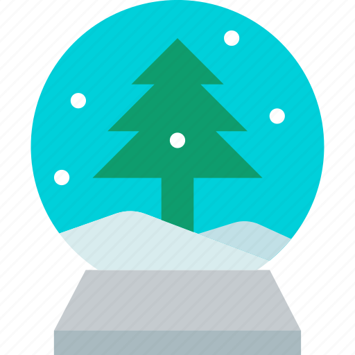Ball, celebration, christmas, decoration, holiday, seasonal, snow icon - Download on Iconfinder