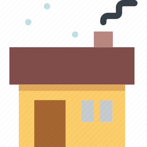 Building, family, happy, home, person, property, snow icon - Download on Iconfinder