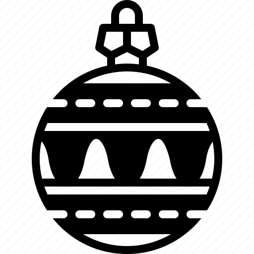 Bauble, christmas, ornament, ball, decoration, xmas, celebration icon - Download on Iconfinder