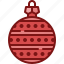 bauble, christmas, ornament, ball, decoration, xmas, celebration 