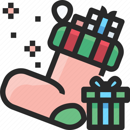 Christmas, holidays, newyear, sock icon - Download on Iconfinder