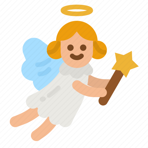 Angel, christianity, religion, wings, people icon - Download on Iconfinder