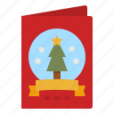 xmas, pine, card, greeting, christmas