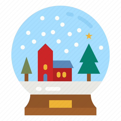 Ornament, snow, decoration, christmas, globe icon - Download on Iconfinder