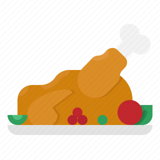 Chicken, dinner, meat, turkey, roast icon - Download on Iconfinder