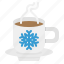 cocoa, coffee, tea, cup, winter 