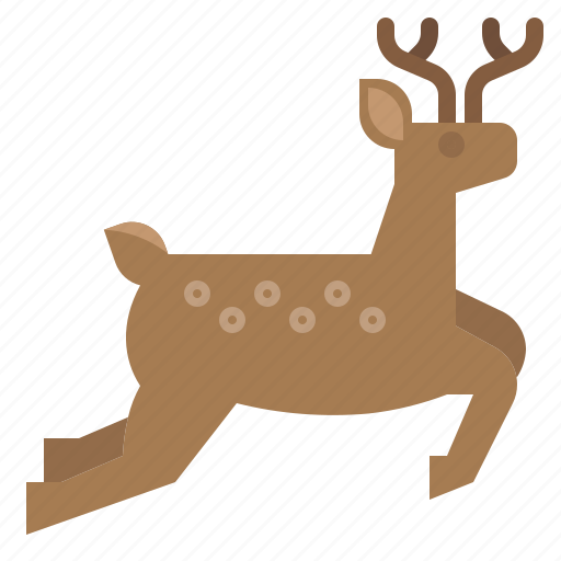 Deer, reindeer, christmas, animal, winter icon - Download on Iconfinder