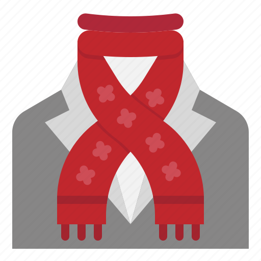 Scarf, clothes, winter, garment, christmas icon - Download on Iconfinder