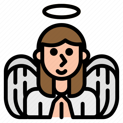 Angel, wings, people, christmas, woman icon - Download on Iconfinder