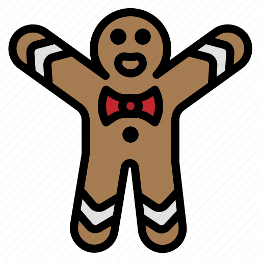 Gingerbread, cookie, food, man, xmas icon - Download on Iconfinder