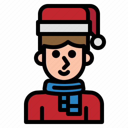 Xmas, boy, christmas, winter, man icon - Download on Iconfinder