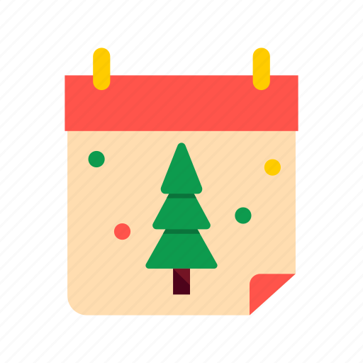Calendar, celebration, christmas, date, event, holiday, xmas icon - Download on Iconfinder