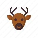 deer, christmas, holiday, background, decoration, winter, merry, festive
