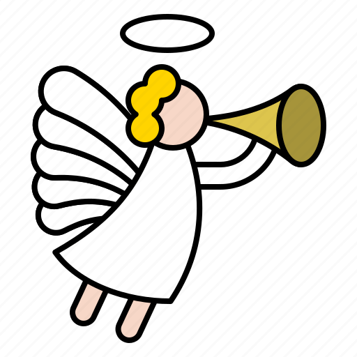 Angel, religion, wing, xmas icon - Download on Iconfinder