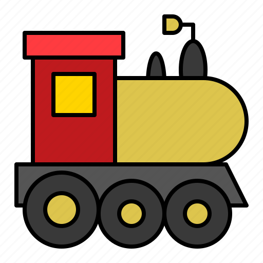 Toy, train, transport, xmas icon - Download on Iconfinder