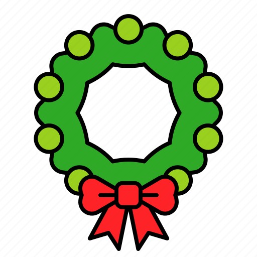 Decoration, ornament, wreath, xmas icon - Download on Iconfinder