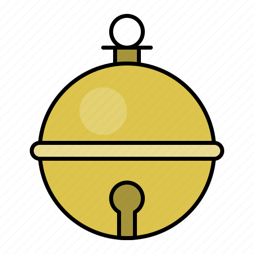 Bauble, bell, jingle bell, xmas icon - Download on Iconfinder