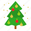 decoration, merry, pine, tree, xmas 