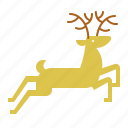 animal, deer, merry, reindeer, xmas