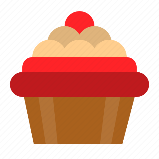 Cake, cupcake, food, merry, sweets, xmas icon - Download on Iconfinder