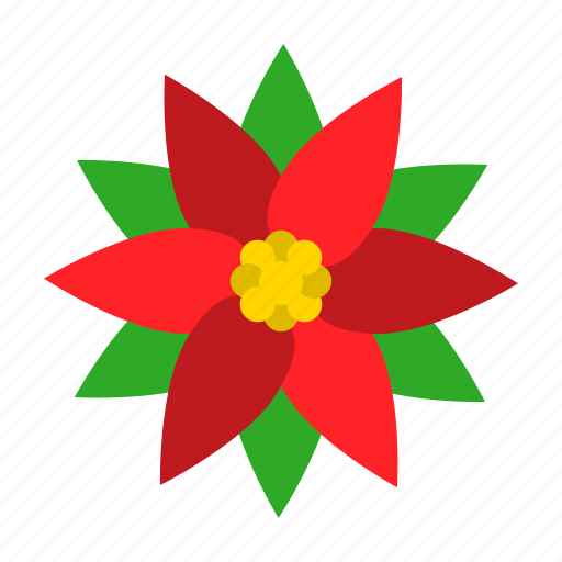 Flora, floral, flower, merry, poinsettia, xmas icon - Download on Iconfinder