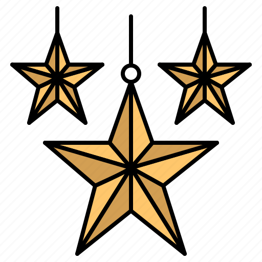 Christmas, decoration, hanging, star, xmas icon - Download on Iconfinder