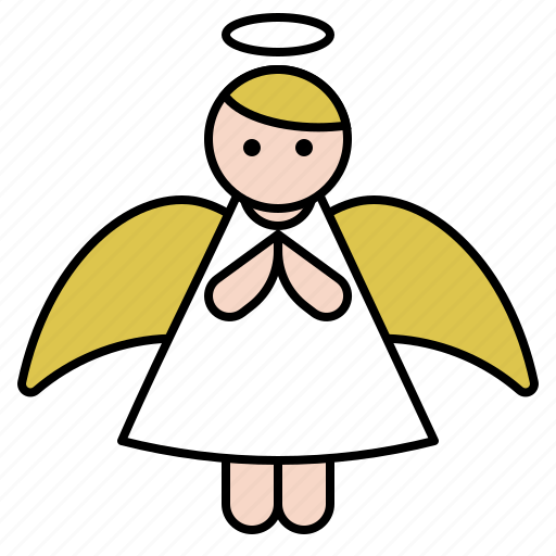 Angel, christmas, fairy, fantasy, xmas icon - Download on Iconfinder
