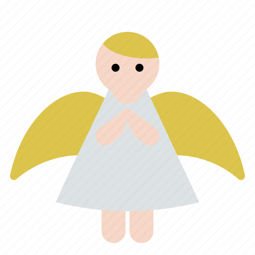 Angel, christmas, doll, fairy, fantasy, xmas icon - Download on Iconfinder