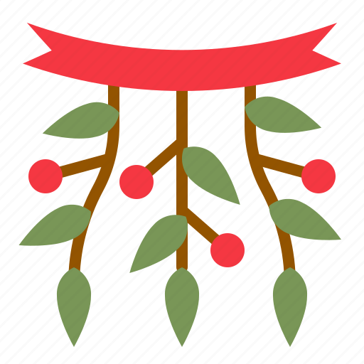 Christmas, mistletoe, ornament, xmas icon - Download on Iconfinder