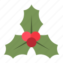 christmas, mistletoe, ornament, xmas