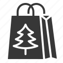 bag, christmas, ornaments, shopping bag, xmas