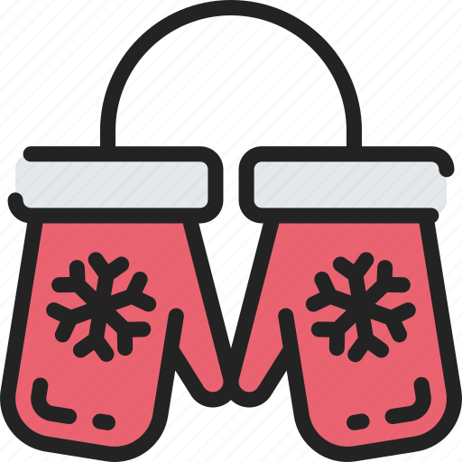 Christmas, clothing, december, holidays, mittens icon - Download on Iconfinder