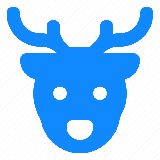 Reindeer, deer, rudolph, elk icon - Download on Iconfinder