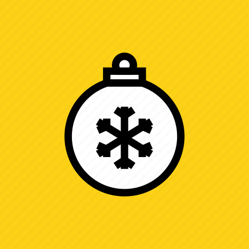 Ball, christmas, decoration, bauble, celebration, new year, hygge icon - Download on Iconfinder