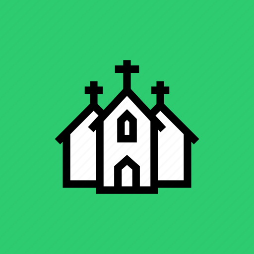Building, christian, christianity, church, cross, institution icon - Download on Iconfinder