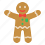 gingerbread, man, boy, christmas, xmas, merry 