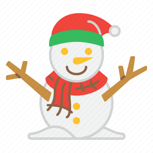 Snowman, hat, scarf, christmas, xmas, merry icon - Download on Iconfinder