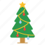 pine, tree, light, bulb, star, christmas, xmas, ornament, decoration 