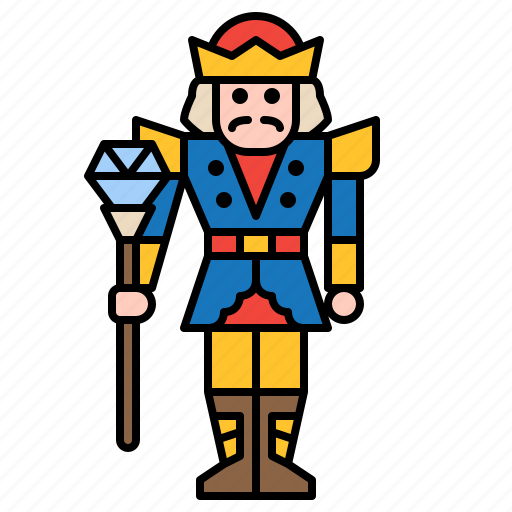Nutcracker, king, christmas, xmas, ornament, decoration icon - Download on Iconfinder
